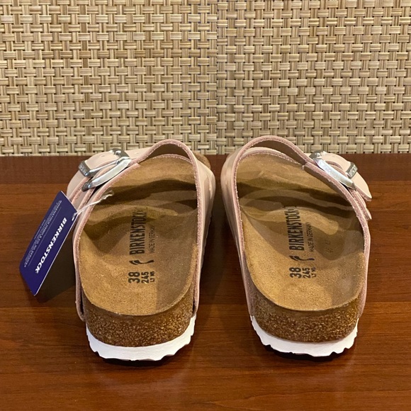 FIRM Birkenstock Arizona Leather Narrow Sandal 38N - Picture 5 of 8